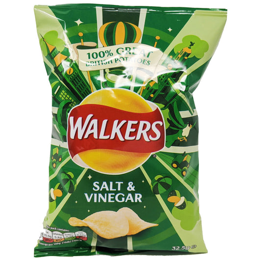 Walker's Salt & Vinegar 32.5g