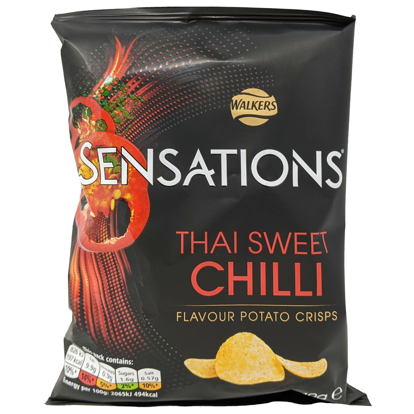 Walker's Sensations Thai Sweet Chili 40g