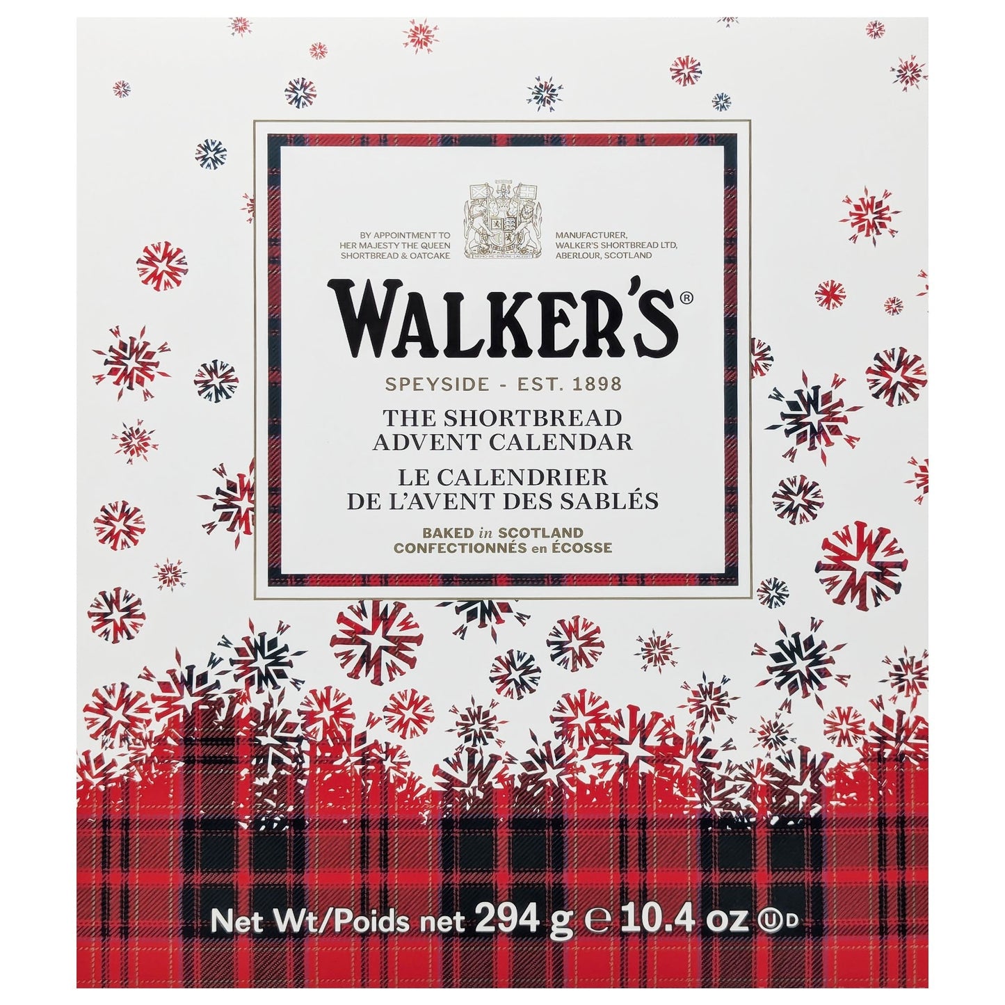 Walker's Shortbread Advent Calendar 294g