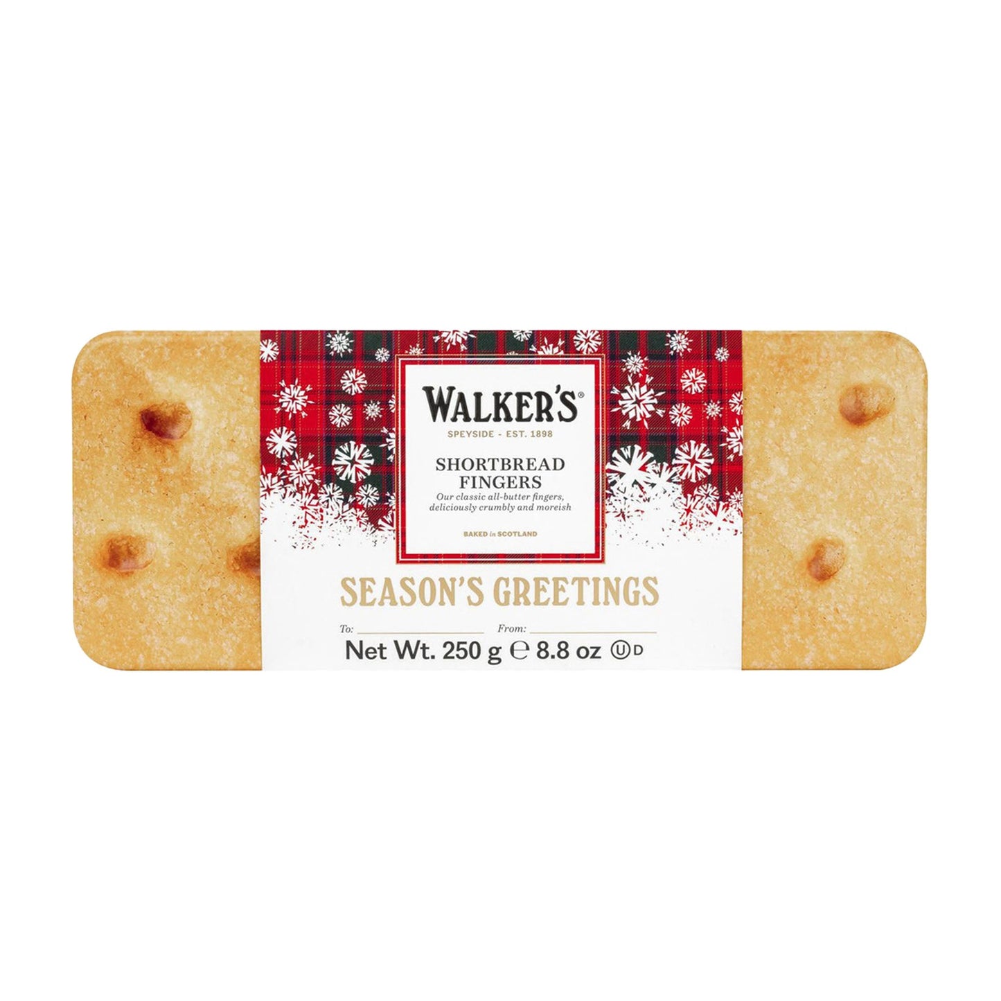 Walker's Shortbread Fingers Tin 250g