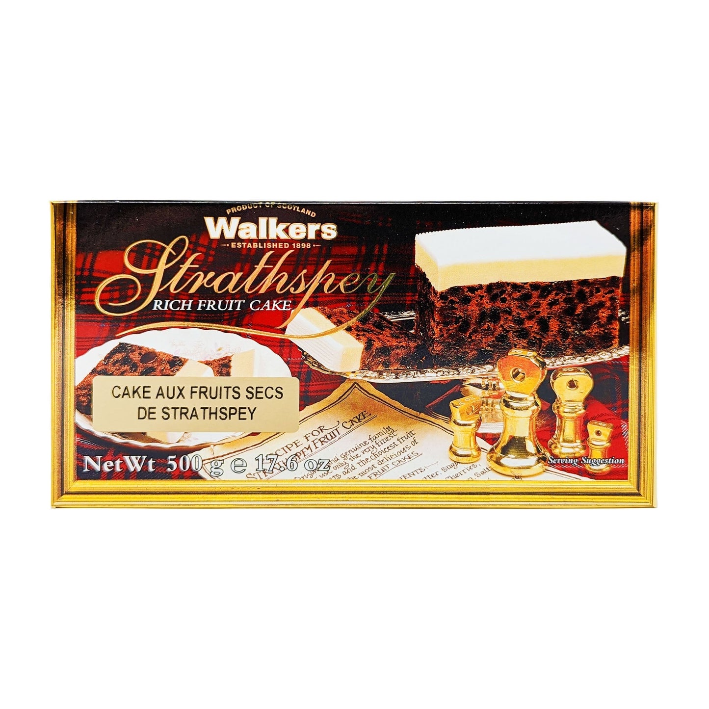 Walker's Strathspey Rich Fruit Cake 500g