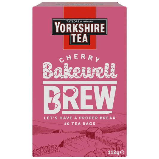 Yorkshire Tea Cherry Bakewell Brew 40 Bags 112g