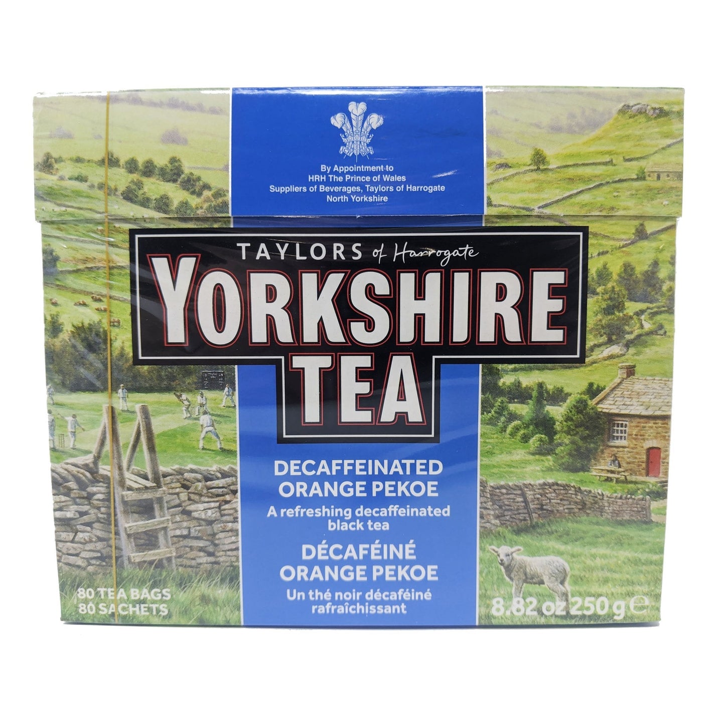 Yorkshire Tea Decaf Orange Pekoe 80 Tea Bags