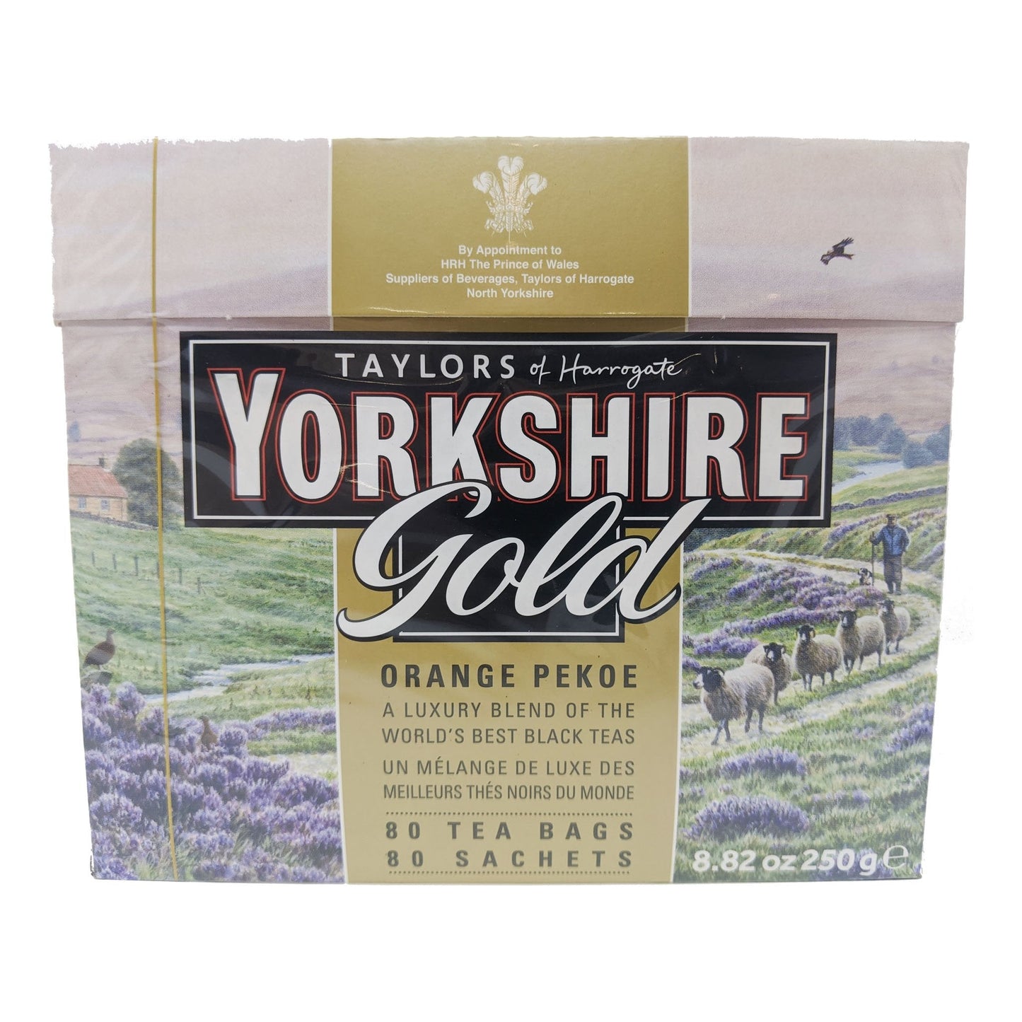 Yorkshire Tea Gold Orange Pekoe 80 Tea Bags